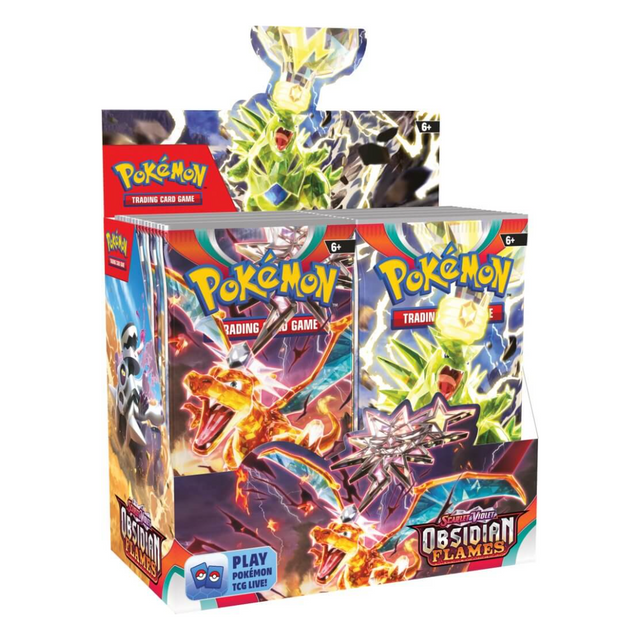 Pokémon TCG: Obsidian Flames Booster Box - Friendly Collectibles