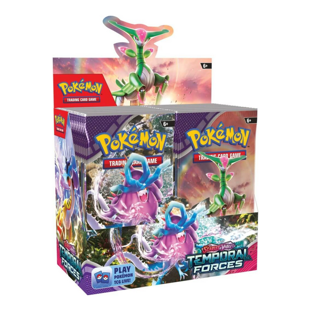 POKÉMON TCG Scarlet & Violet 5 Temporal Forces Booster Box - Friendly Collectibles