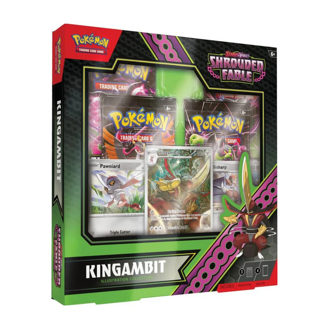 Pokémon TCG: Scarlet & Violet 6.5 Shrouded Fable Kingambit Illustration Collection