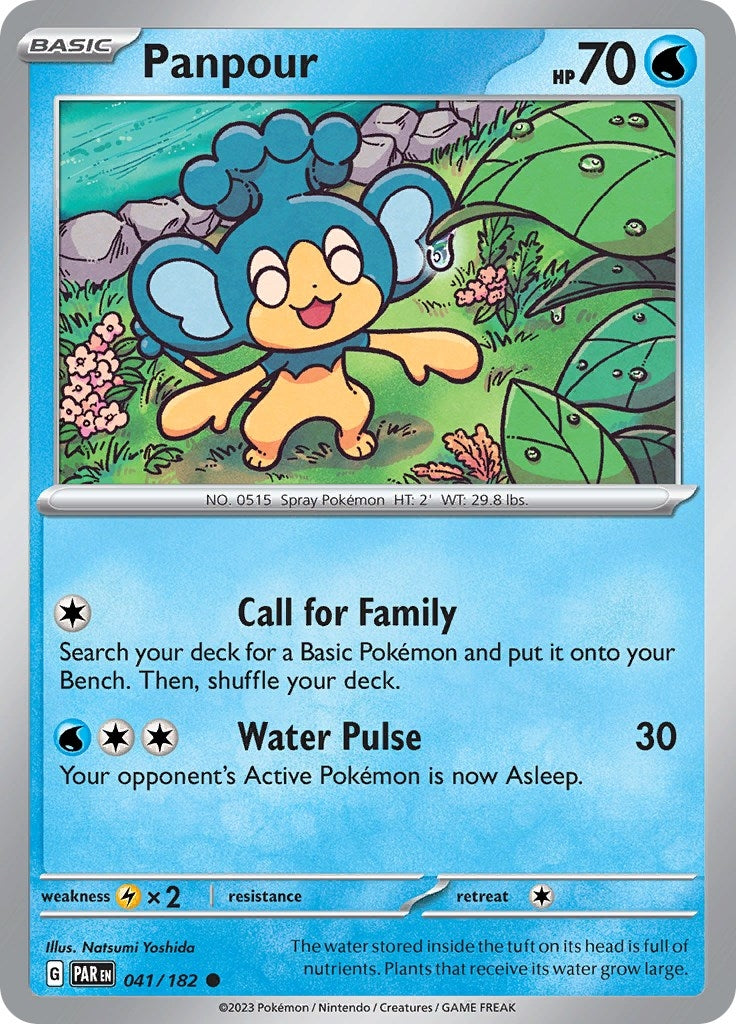 Image for Panpour (041/182) (PAR) - Pokemon