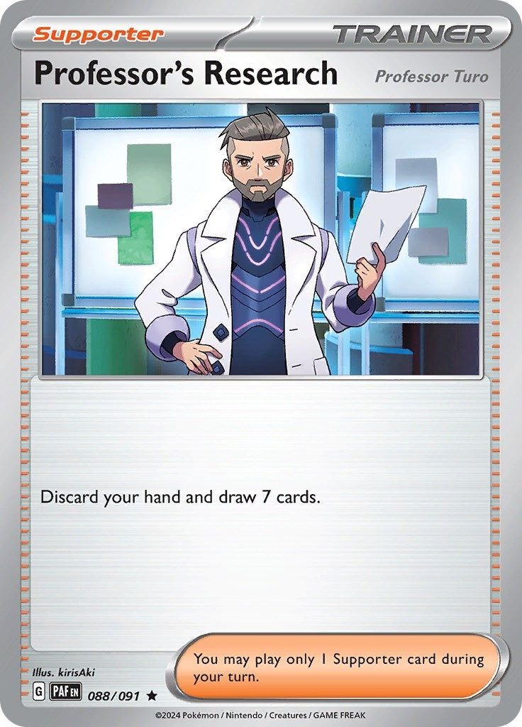 Image for Professor's Research (088/091) (PAF) - Pokemon