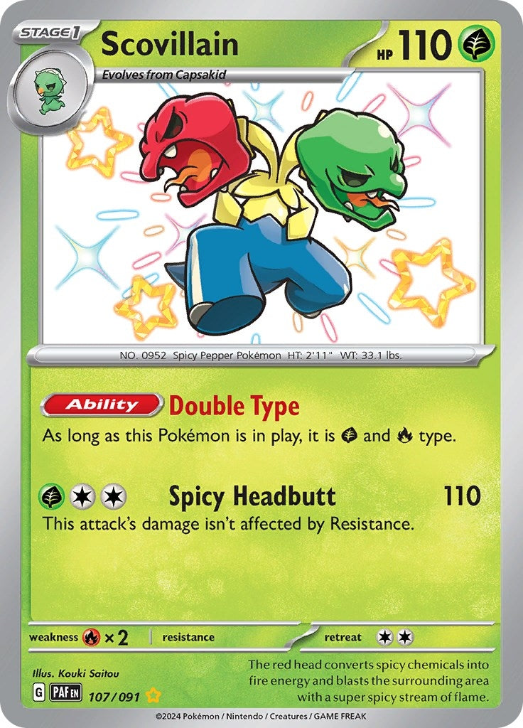 Image for Scovillain (107/091) (PAF) - Pokemon