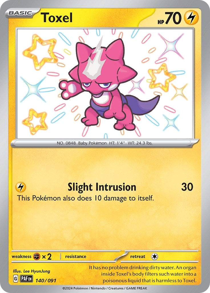 Image for Toxel (140/091) (PAF) - Pokemon