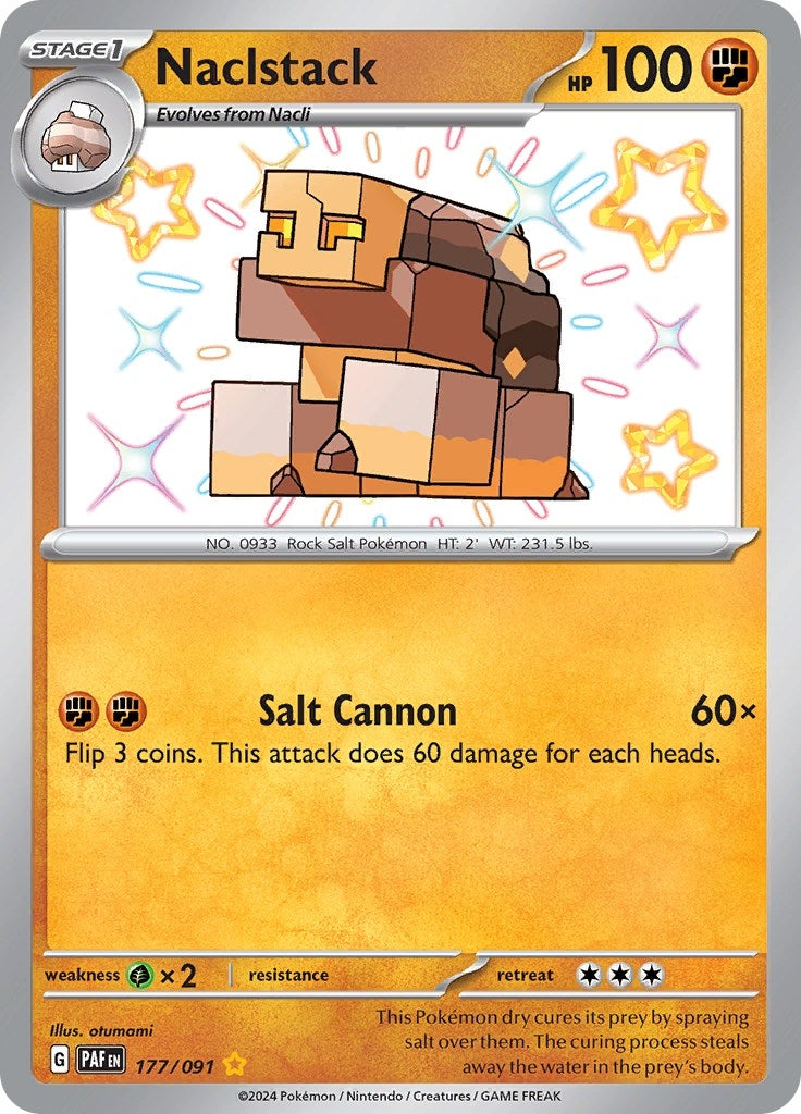 Image for Naclstack (177/091) (PAF) - Pokemon