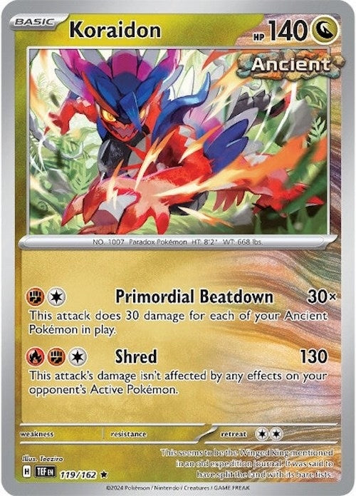 Image for Koraidon (119/162) (TEF) - Pokemon