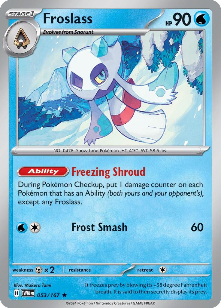 Image for Froslass (053/167) (TWM) - Pokemon
