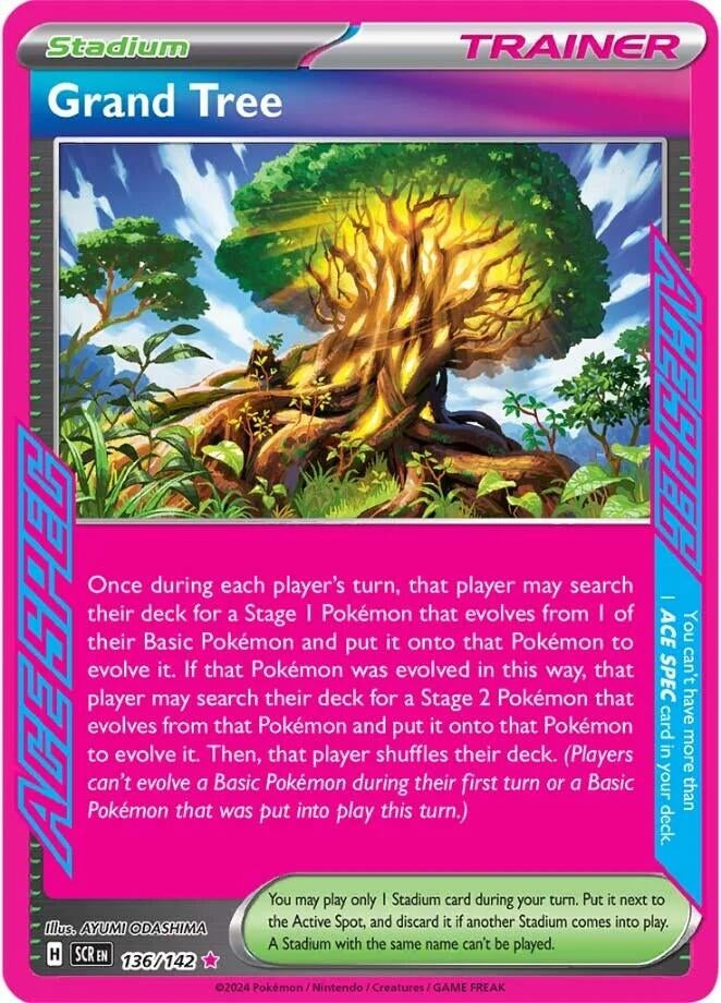 Image for Grand Tree (136/142) (SCR) - Pokemon