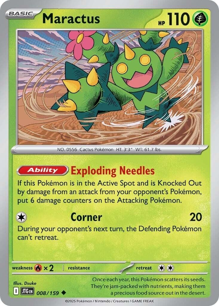 Image for Maractus (008/159) (JTG) - Pokemon