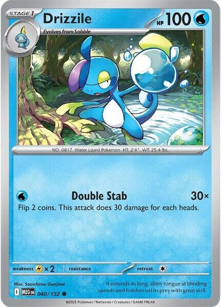 Image for Drizzile (040/132) (MEG) - Pokemon