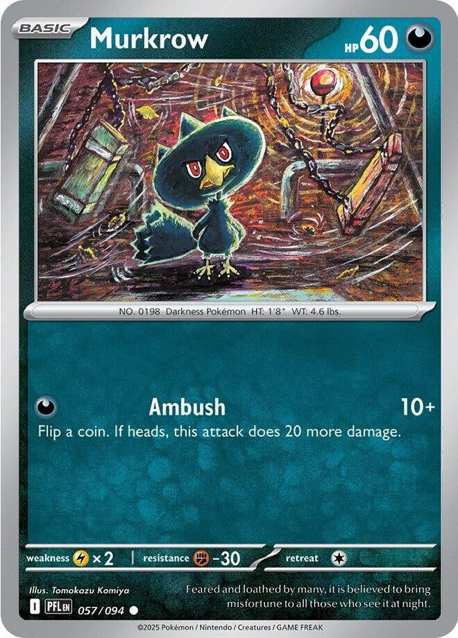 Image for Murkrow (057/094) (PFL) - Pokemon