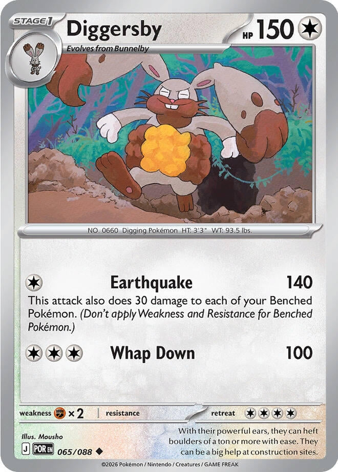 Image for Diggersby (065/088) (POR) - Pokemon