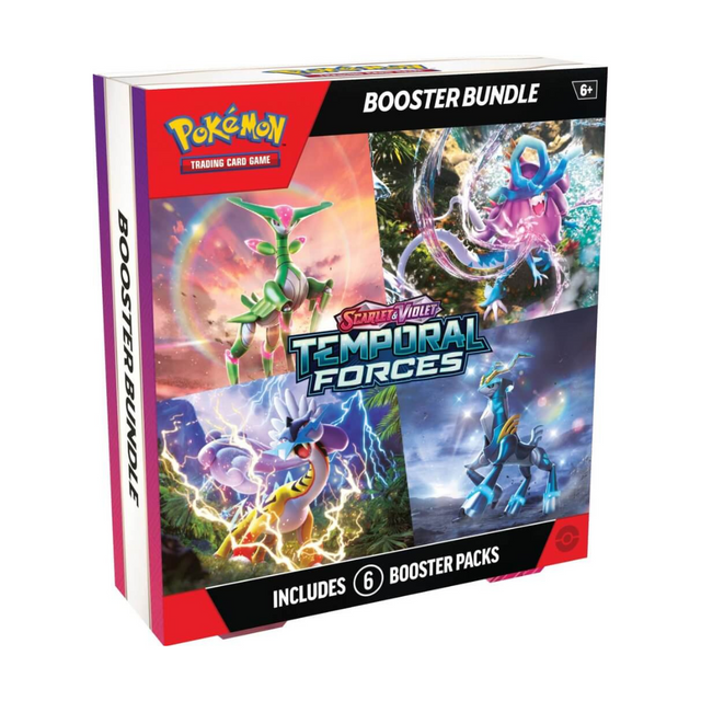 POKÉMON TCG Scarlet & Violet 5 Temporal Forces Booster Bundle - Friendly Collectibles