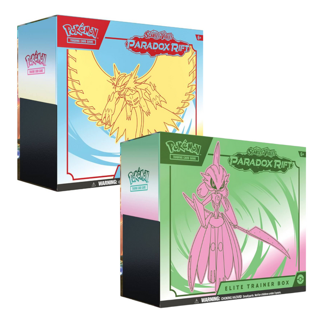Pokémon TCG: Paradox Rift Elite Trainer Box - Complete - Friendly Collectibles