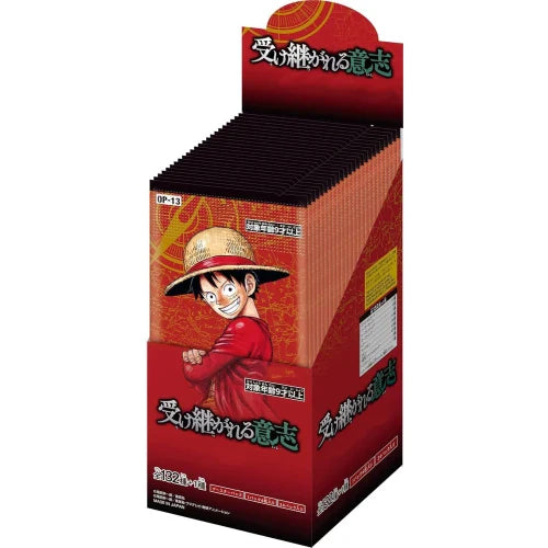 One Piece TCG: OP13 – Carrying on His Will - Booster Box Japanese - Friendly Collectibles