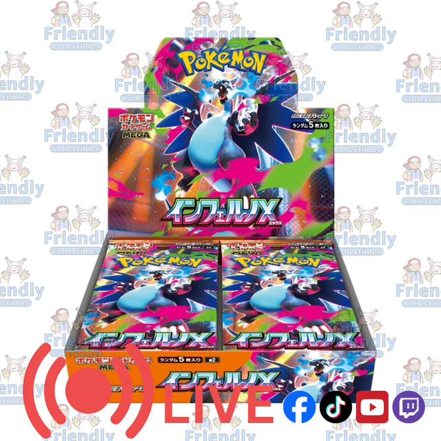 Pokemon TCG Inferno X Booster Box M2 Japanese (LIVE)