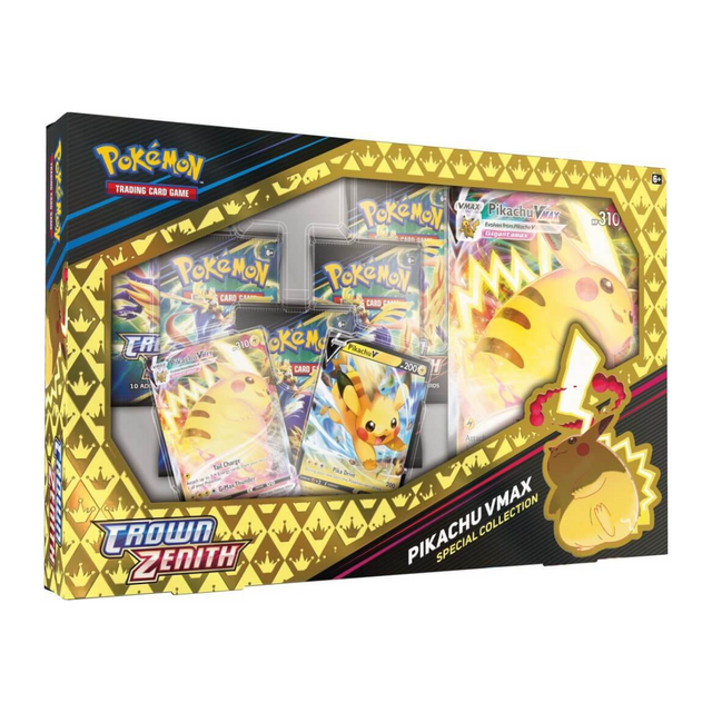 Pokémon TCG: Crown Zenith Pikachu VMAX Box - Friendly Collectibles