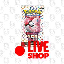 POKÉMON TCG Scarlet & Violet 3.5 151 Booster Pack (LIVE)
