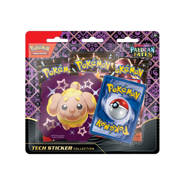 Pokémon TCG: Scarlet & Violet Paldean Fates Tech Sticker Blister - Friendly Collectibles
