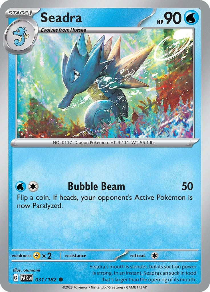 Image for Seadra (031/182) (PAR) - Pokemon
