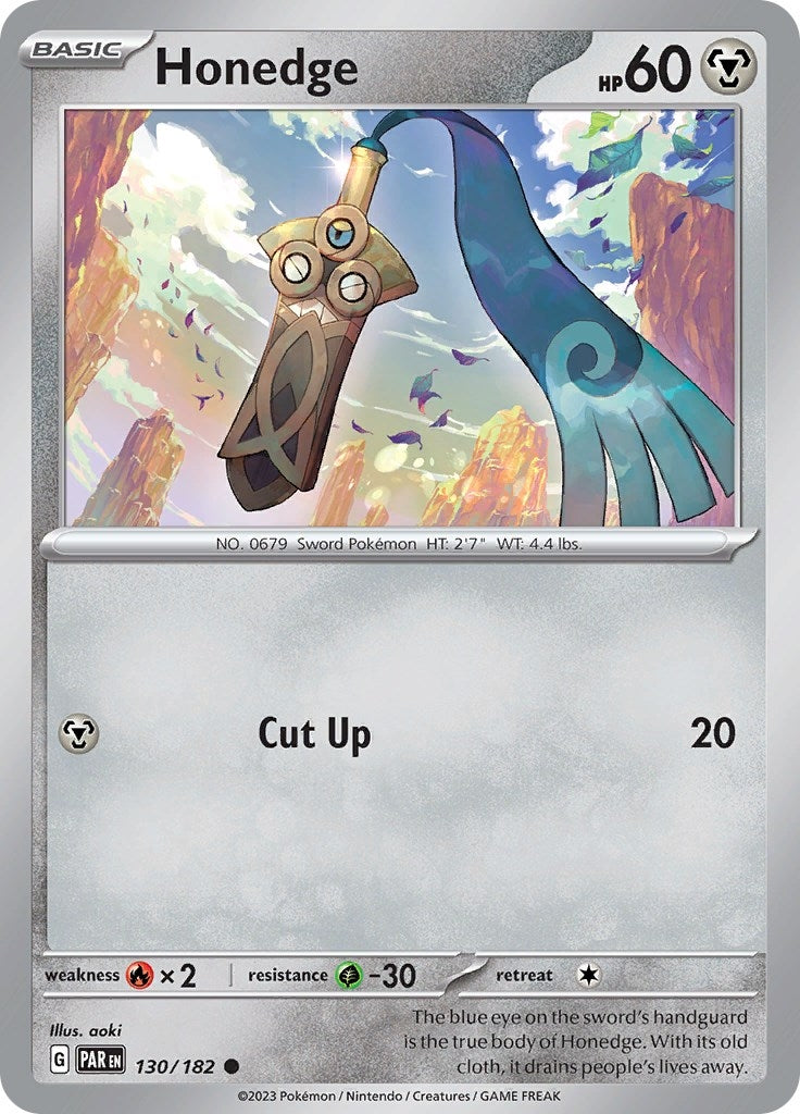 Image for Honedge (130/182) (PAR) - Pokemon
