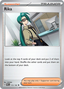 Image for Rika (172/182) (PAR) - Pokemon