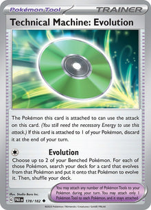 Image for Technical Machine: Evolution (178/182) (PAR) - Pokemon