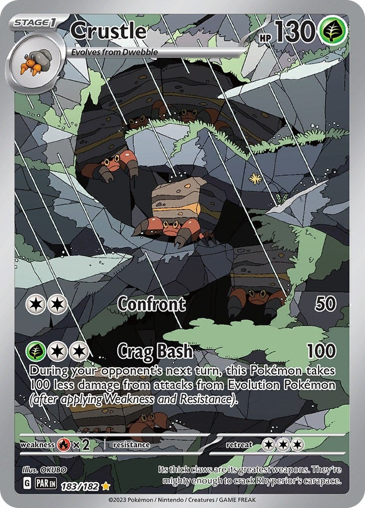 Image for Crustle (183/182) (PAR) - Pokemon