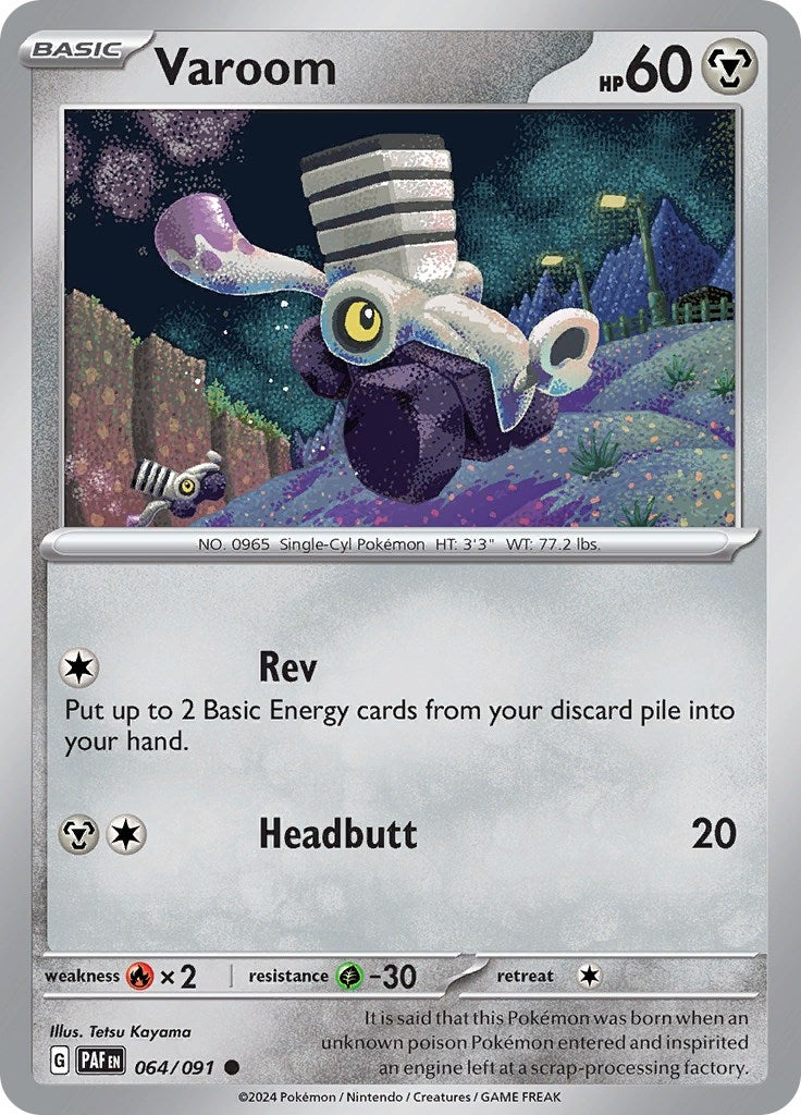 Image for Varoom (064/091) (PAF) - Pokemon