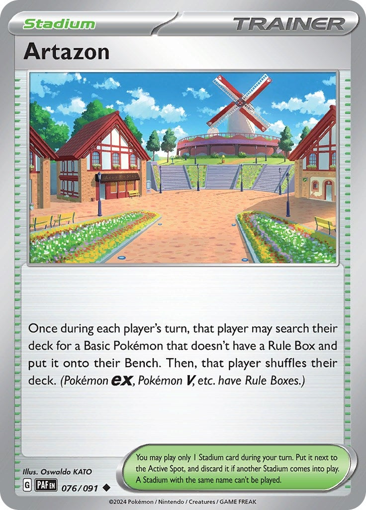 Image for Artazon (076/091) (PAF) - Pokemon