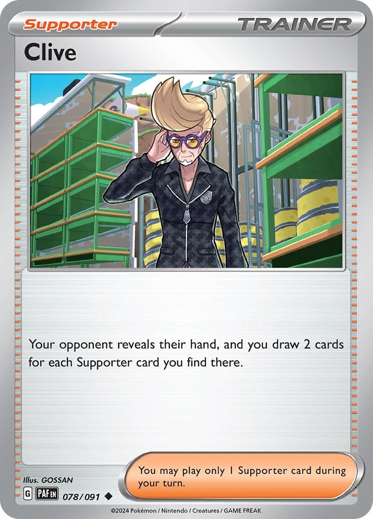 Image for Clive (078/091) (PAF) - Pokemon