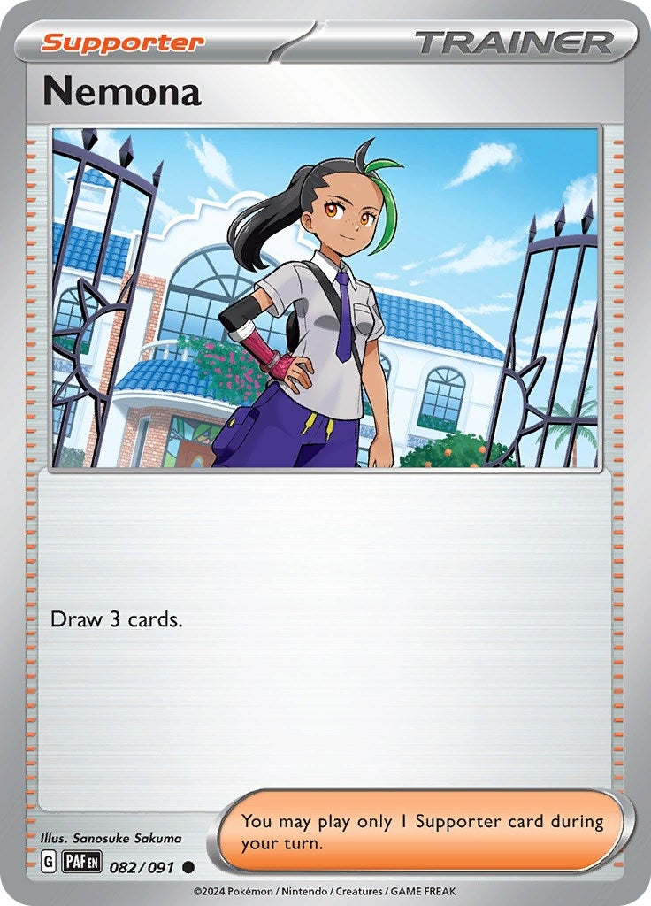Image for Nemona (082/091) (PAF) - Pokemon