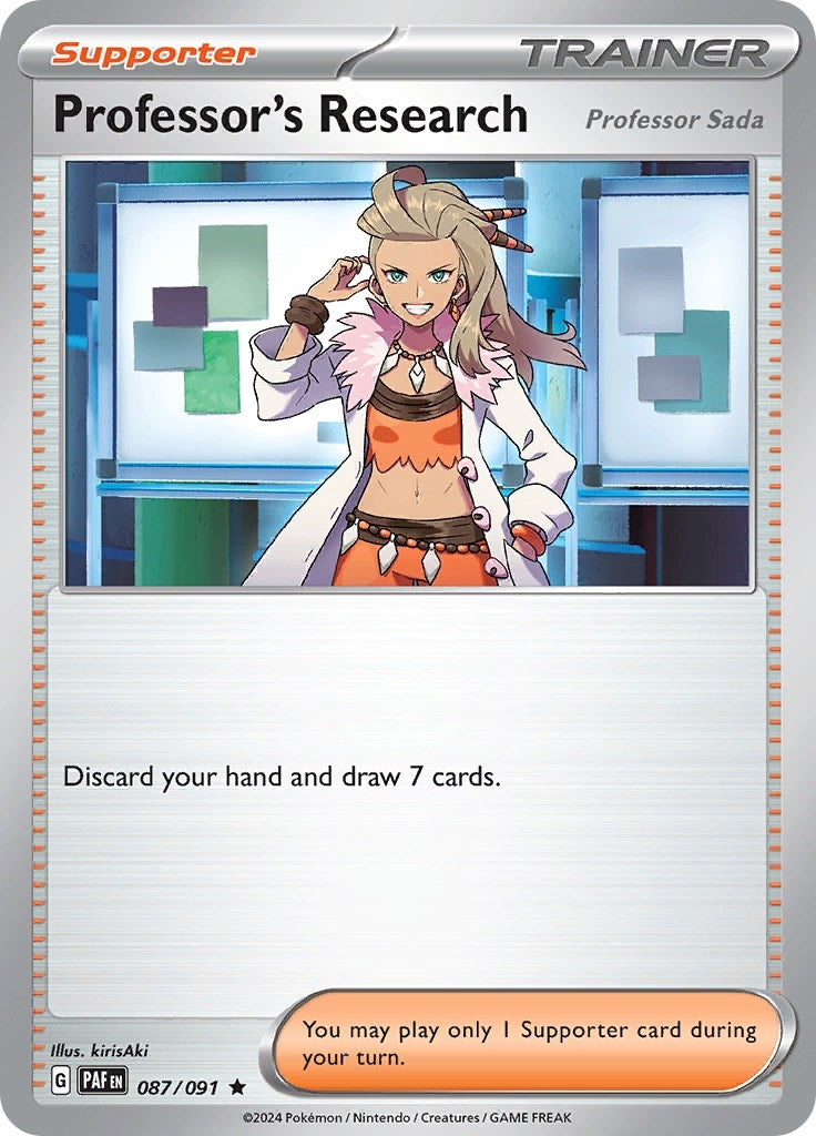 Image for Professor's Research (087/091) (PAF) - Pokemon