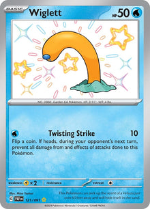 Image for Wiglett (121/091) (PAF) - Pokemon