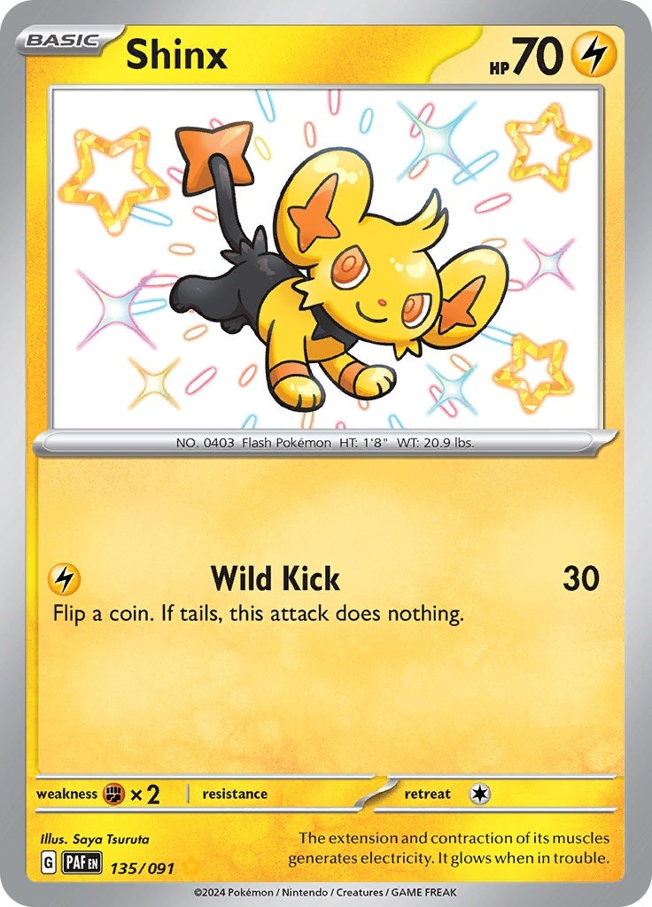 Image for Shinx (135/091) (PAF) - Pokemon