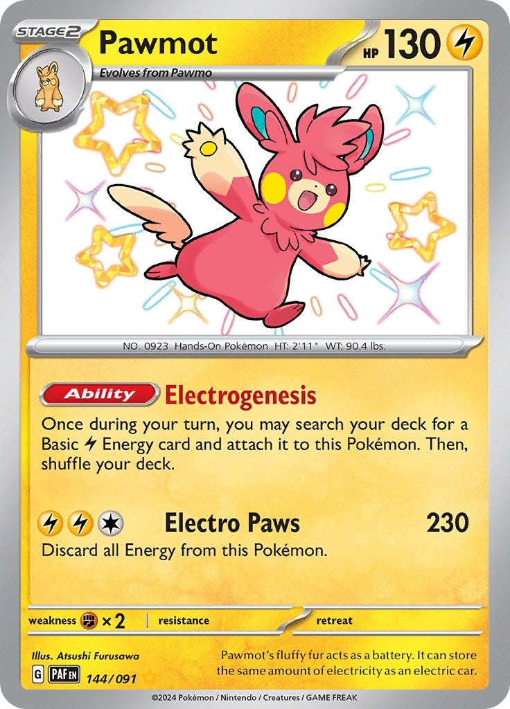 Image for Pawmot (144/091) (PAF) - Pokemon