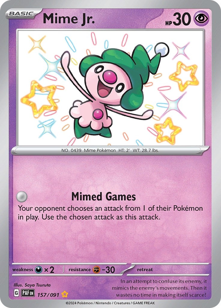 Image for Mime Jr. (157/091) (PAF) - Pokemon
