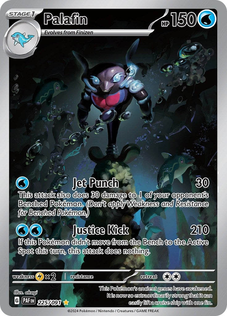 Image for Palafin (225/091) (PAF) - Pokemon