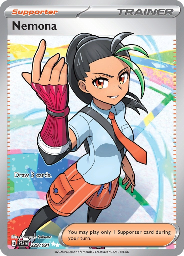 Image for Nemona (229/091) (PAF) - Pokemon