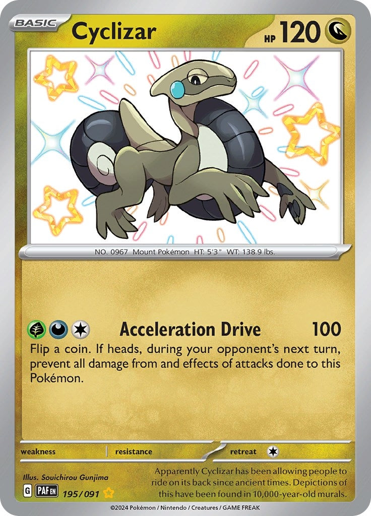 Image for Cyclizar (195/091) (PAF) - Pokemon