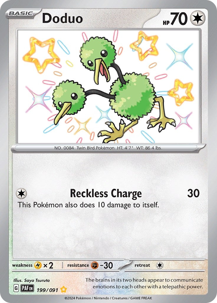 Image for Doduo (199/091) (PAF) - Pokemon