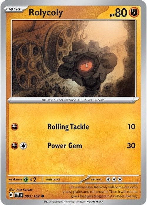 Image for Rolycoly (093/162) (TEF) - Pokemon