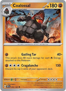 Image for Coalossal (095/162) (TEF) - Pokemon