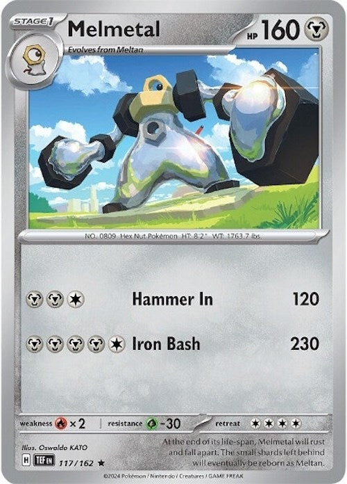 Image for Melmetal (117/162) (TEF) - Pokemon