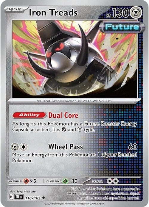 Image for Iron Treads (118/162) (TEF) - Pokemon