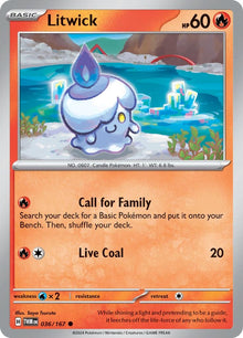 Image for Litwick (036/167) (TWM) - Pokemon