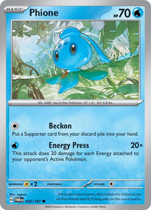 Image for Phione (055/167) (TWM) - Pokemon