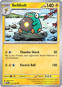 Image for Bellibolt (074/167) (TWM) - Pokemon