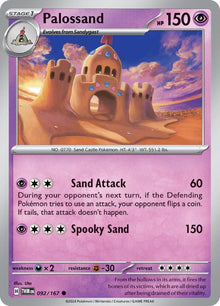 Image for Palossand (092/167) (TWM) - Pokemon