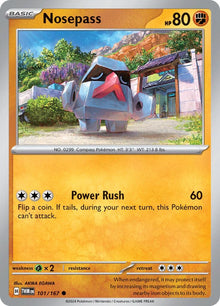 Image for Nosepass (101/167) (TWM) - Pokemon