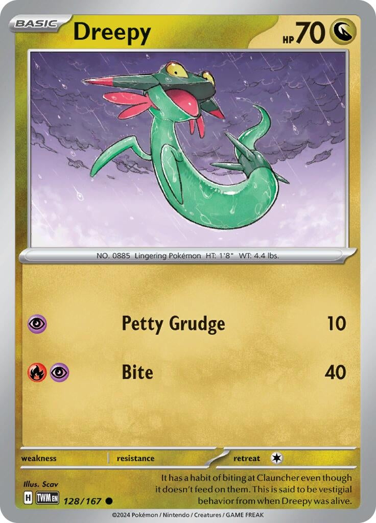 Image for Dreepy (128/167) (TWM) - Pokemon